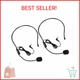 VOVIGGOL 2Pcs Microphone Headset Mic, Flexible Wired Boom for Voice Amplifier, 3