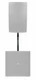 Rockville M20 Threaded Subwoofer to Speaker Pole Mount For Mackie DRM18S-P