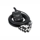 Hosa SH-8X0-25 Pro Conex Little Bro Sub Audio Snake - 25 Foot