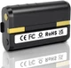 3.7V 1800mAh Lithium-Ion Battery for Shure SB900C, Replacement Battery for Shure