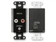 RDL DB-CIJ3 - Consumer Stereo Input Jack (Black) Decora NEW