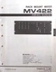 Yamaha MV422 Rack Mixer Original Service Manual, Schematics, Parts List Booklet.