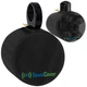 SoundCover Black 600D Marine Wake Tower Speaker Covers &ndash; Large LARGE,