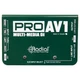 Radial Engineering ProAV1 1-Channel Passive A/V Direct Box Pro-AV Mono DI
