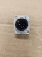 Neutrik NC5MD-L-1 5 Pin Male XLR DMX Lighting Jack - Nickel w/ Silver Contacts