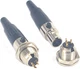 Onelinkmore DIY 3 Pin Mini XLR Connector TA3F Audio Microphone Adapters 3 