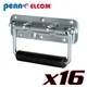 16 Penn Elcom H1053Z Spring-loaded Surface Mount Flip Handle Rubber Grip Zinc