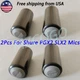 4* New Battery Screw on Cap Cover For Shure PGX2 SLX2 Handheld Mic Transmitter