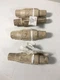 COOPER CROUSE-HINDS 1F33 CONNECTORS - LOT OF 4 White 1526407-2 E1016 Series (IE5