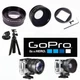 HD16K WIDE ANGLE LENS + HD TELEPHOTO ZOOM LENS +TRIPOD FOR GOPRO HERO8 BLACK