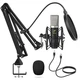 TONOR USB Cardioid Computer Mic Kit with Upgraded Boom Arm/Spider Shock Mount