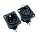 Neutrik NC3MD-H Male + NC3FD-H Female 40 Count. Horizontal Mount XLR 3 Pin. NEW