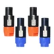 NL4FC Speakon Connectors 4 Pole Speaker Cable Adapter Twist Lock NL Plug Neutrik