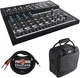 NEW Mackie Mix12FX 12ch Compact Mixer Bundle Japan