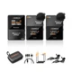 COMICA BoomX-D2 PRO Wireless Lavalier Microphone, 16GB Storage, Safety Audio ...