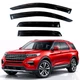 KPY Rain Guards Window Visors for 2020-2026 Ford Explorer, 4-Piece (Out-Channel)
