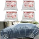 4 Packs Disposable Car Cover Clear Plastic Car Cover Universal Rain Dust Gara...