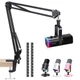 SUNMON Fifine AM8 Boom Arm - Metal Scissor Mic Boom Arm for Fifine Mic, Fifine