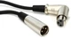 Hosa XFF-105 Balanced Interconnect Cable with Right-angled XLR Female End - 5