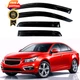 KPY Rain Guards Fit for 2011-2015 Cruze & 2016 Limited, Black 