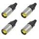 (4 Pack) Genuine Neutrik NE8MX Ethercon Cable Connector for PRE-ASSEMBLED RJ45