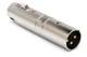 Hosa GLT-255 Ground Lifter, XLR3F to XLR3M 30 cm (Length), Clear