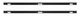 (2) American DJ WMST1 Top+Bottom, Left+Right Corner Trim Sections for WMS Panel