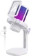 MAONO Gaming Microphone for PC with Noise Cancellation, USB Condenser White 