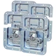 Four Pack Penn Elcom L944/525MOL Butterfly Latch 6.85" PennBrite