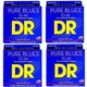 DR Strings PHR-10 Pure Blues  Electric Guitar Strings 10-46 - 4 Sets