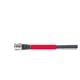 Elite Core HD-SDI-100 | 100 Feet RG6 BNC Connectors Coaxial Cable, Red