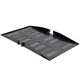 Aeons 1U 19-inch Universal Server Shelf Rack 19"W x 15"D x 1.75"H, Black