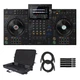 AlphaTheta XDJ-AZ Professional All-in-One DJ Controller System w Rolling Case
