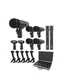XTUGA New MI7 7-Piece Wired Dynamic Drum Mic Kit Whole Metal- Kick Bass Micro...