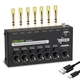 COKYIS Mini Audio Mixer, 6-Channel Stereo Line Mixer for Precision Sub-Mixing...