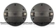 2pcs/Lot Diaphragm For Electro Voice 81320XX 16 ohm DH1 DH1A DH2012-16 N/DYM1-16