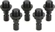 Gator Frameworks 5 Pack Microphone Quick Release Adapter Inserts GFW MIC QRTOP