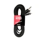 Acoustic Audio A25TR Dual RCA to Stereo TRS Jack 25 Feet Pro Audio Cable
