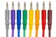 Hosa CMM-830 Eurorack Patch Cables 8-pack - 1 foot (Assorted Colors)