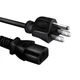 Power Cord Cable For Behringer Eurolive B12X B15X B205D B207MP3 Powered Speaker