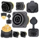 10x ProX XC-SAC3FPX Professional Waterproof Power Twist TR1 Connector Female