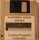 Kurzweil K2000/K2500/K2600 Series Synthesizer "5 in 1" Custom Program Collection