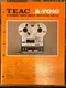 Teac / Tascam A-7010 Reel to Reel  Service Manual *Original*