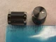 5 Alcoknob KN-501B 1/8 Black 1/8" Machined Aluminum Instrument Knobs