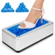 Shoe Cover Dispenser with 200 Pcs Disposable Shoe Covers Automatic Shoe Cover...