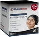 Hair Net, Disposable Pleated Hair Nets |Black, 1000 Count| Bouffant Hair Cap ...