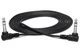 Hosa - CSS-105RR - Right-Angle 1/4" Male to Right-Angle 1/4" Male Cable - 5 ft.