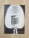 Vintage 1989 Shure 55 SH Microphone Print Ad