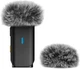 Geekria for Creators Furry Windscreen Compatible w Hollyland Lark M1, C1 2-pack