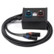 2 way Stage Box. Neutrik Female to Male XLR Multicore Cable. Studio Wall Mount